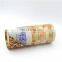 Cylinder metal food tin can with stackable empty tin can