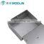 AISI 304 Bathroom Wall Mount Stainless Steel vandal-resistant Paper towel dispenser with C/Z folds