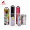 Hair spray aerosol tin can Dia65mm round can