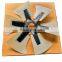 Genuine auto part isuzu 6HK1XQP 4HK1 engine cooling fan for excavator hitachi 1136603321engine fan blade