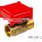 2 way MINI brass motorized ball valve dn20 G3/4" BSP
