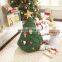 Wholesale diy felt christmas wall tree with ornaments