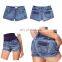 DiZNEW stretch sexy jeans denim shorts for women
