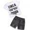 Summer 2pcs set kids clothing baby clothes short sleeve cotton t-shirt tops +  denim shorts jean baby clothing set