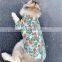 HQP-GY052 HongQiang  Summer shirt Hawaii wind two ha dog clothes breathable and prevent sai