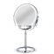 2020 New Amazon 8 inch LED make up Ring mirroor mental Glass 5x 10x Magnification Standing Make Up Mirror