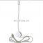 3W Pure White LED Light Picture Lamp Fixture Flexible Pipe with Button Plug-in White finish
