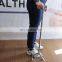 Aluminium folding 4-legs elbow telescopic crutch