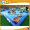 Swimming pool inflatable pool obstacle inflatable pool covers for adut/kids