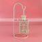 Hot Sell Evermore Cheap Factory Supply Black And White Metal Hanging Mini Candle Lantern In Stock