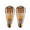 Tonghua Vintage Amber Glass Shell Edison Filament Bulb ST64-19AK E27 E26 Lamp Holder Dimmable Pendant Lamp