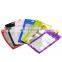 Resealable Mylar Ziplock Bags With Front Window/Smell Proof Bag Packaging Pouch Bag For Lip Gloss Eyelash Food Jewelry
