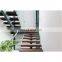 Mono beam staircase manufacturer single stringer modern carbon steel stairs