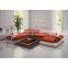 High Quality G8003 7seat U Shaped Sofa Genuine Leather Office Furniture Sectional Living Room Sofa Set