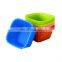 Hot Selling Square Shape Foldable Cupcake Mold