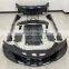 Runde Carbon Fiber Front Bumper Rear Bumper Side Skirt Spoiler Hood For Mclaren 540C 570S Upgrade 600LT Style Body Kit