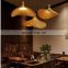 Modern Simple Rattan Chandelier Art Straw Hat Lamp Clothing Store Tea Room Hotel Restaurant B&B Hot Pot Bamboo Hanging Light