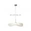 Nordic LED Pendant Light Simple Lotus Leaf Straw Hat Hanging Lamp Fashion Designer Pendant Lamps For Bedroom Dining Room
