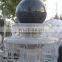 Outdoor white granite garden fountain