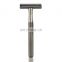 High quality private label brass handle double metal shaving Safety Razor for men