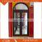 YY Best Selling Round Top Wrought Iron Front Entry Door