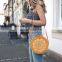Hot woven Rattan Round Bag Summer Over-sized Crossbody Beach Bag for Women