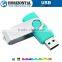 Promotional colorful swivel usb flash drives bulk cheap