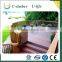 Elegant appearance timber wood composite WPC balcony railing