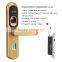 Keyless touch screen smart pin code fingerprint safe home door lock