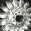pelton water jet turbine generator with speed governor