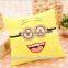 2015 hot sell pp cotton despicable me minion plush pillow toy