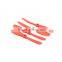 Orange 2 Pairs 6045 Bull Nose Flat Strengthen CCW CW Propellers