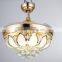 4 Lights Flower Lampshade Ceiling Fan Chinese Manufacturer
