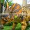 Animtronic life-size giant mechanical dinosaur for jurassic parks