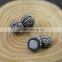 LFD-00C2 Wholesale DIY Round Shape Pave Rhinestone Crystal Magnetic Clasp Bracelets Jewelry Making