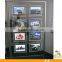 customized crystal/ acrylic hanging light box for advertisement
