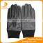 Men's wool knit cuff leather gloves with cashmere lining