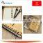 spiral binding filler paper wood cover note book with resin pen