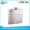 2016 New Design Stainless Steel Laser Hip Flask Bling Flasks
