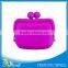 China supplier wholesale novelty coin purse silicone