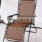 Outdoor portable foldable sun deck chair with armrest