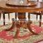 Round dining table set foshan dianfan 856R solid wooden