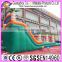 Long Inflatable Water Slide With Arch Trees With Pool