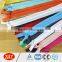 high quality low price ykk color nylon zipper , cloth coil zipper