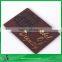 Sinicline Custom made debossed leather label for jeans in different color