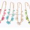 >>SW16424 New designTrendy Spring crystal flower choker necklace/