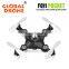 3D Mini 2.4G 4CH 6 Axis Headless Mode FQ777 FQ11 Wifi FPV mini foldable drone