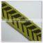 20mm wide jacquard polypropylene webbing for luggages,woven jacquard webbing