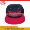 China headwear oem Adult high quality custom new flat brim snapback cap/hip hop cap/hat