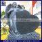 Antique weeping angel sculpture headstone tombstone